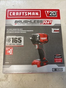 Craftsman CMCF911B 20V 3/8 “ Impact Wrench.TOOL ONLY. W 7556 - Picture 1 of 3