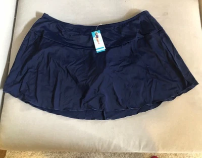 Юбка для плавания Elomi Essentials «Isis» 7601 темно-синяя ~ американский размер 20 - Изображение 1 из 4