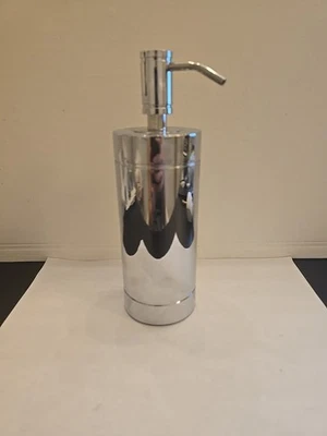 Dispensador de jabón liso Lambeth de restauración cromo pulido Foto 1 de 4