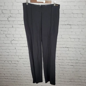 T Tahari schwarze Stretchhose hoher Bund gerades Bein Größe Large L (30x30) - Bild 1 von 14