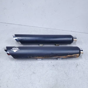 Vance and Hines XL Sportster Twin Slash Slip-On Exhaust Mufflers 14-21 VH46361 - Picture 1 of 12