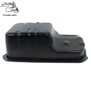 For Honda Civic Coupe 1993-1995 l4 1.5L 1.6L Black Engine Oil Pan 11200-PM3-020 - Picture 1 of 10