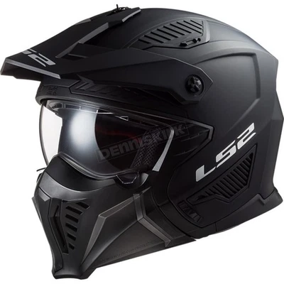 LS2 Matte Black Drifter Helmet 606-1013 - Image 1 of 4