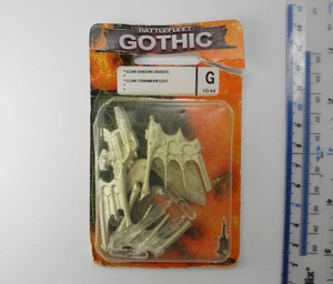 ELDAR SHADOW CRUISER Metal Battlefleet Gothic BFG Ship Blister Pack 1990s K2A - Picture 1 of 3