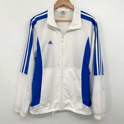 Vintage Adidas Jacket Vented Lightweight Windbreaker Womens Small Streetwear - Image 1 of 4