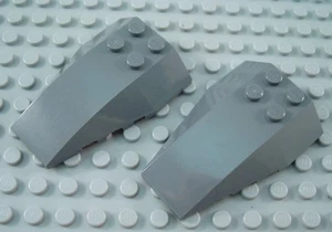 Lego Menge 2 dunkel bläulich grau 6x4 Keile Cockpit Stck. und Stücke - Bild 1 von 1