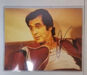 VINTAGE AUTOGRAPHED PICTURE OF AL PACINO WITH CERTIFICATE OF AUTHENTICITY  51B. - Picture 1 of 4