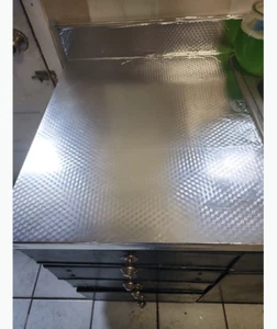 Self-Adhesive Kitchen Stickers 15.7"×196.9" – Peel & Stick Foil Liner. - Picture 1 of 6