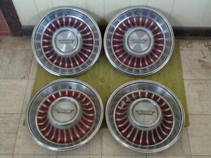 1962 Cadillac Hub Caps 15" Set of 4 Caddy Wheel Covers Hubcaps 62 - Picture 1 of 6