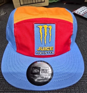 Monster Juice MONSTER ENERGY NEW ERA Five Panel Adjustable Strapback Cap New - Picture 1 of 6