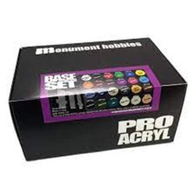 Monument Pro Acryl Sets - 24 Colour Base Set – 24 Colors - Image 1 of 2