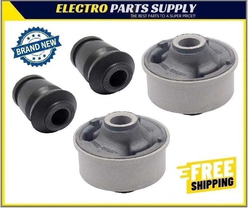 Nuevo juego de bujes de brazo de control inferior delantero para Corolla 03-13 Matrix 4 piezas Foto 1 de 2