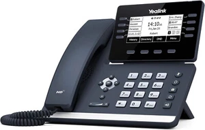 Yealink SIP T53 Telefon 3,7 Zoll LCD-Display Bluetooth WLAN USB 2.0-Port PoE - Bild 1 von 2