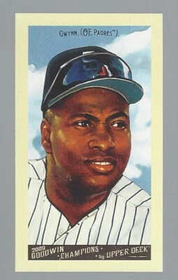 Tony Gwynn 2009 Upper Deck Goodwin Champions Mini Card# 135 - Image 1 of 4
