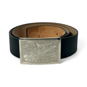 Authentic Louis Vuitton Belt Travelling Requisites Buckle Leather size 110/44 - Picture 1 of 15