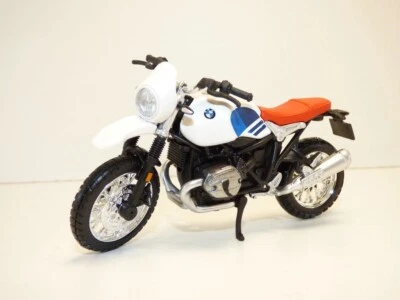 MOTO BMW R NINE T URBAN GS blanc 1/18 - Bild 1 von 4
