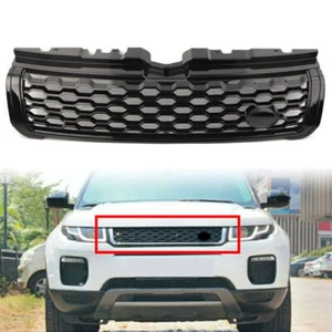 Kühlergitter Kühlergrill Frontgrill Schwarz glänz Für Range Rover Evoque 2010-18 - Picture 1 of 11