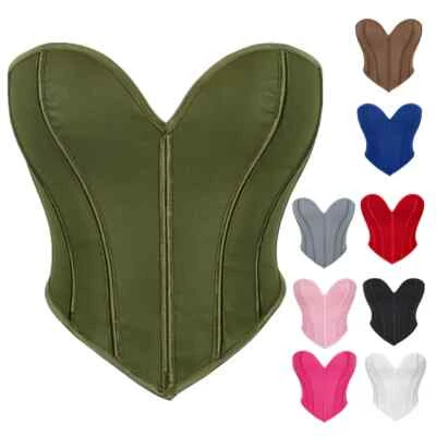 Mujeres Corsés Sobrebusto Prendas para el torso Cordones Modelador de Cuerpo Corsé Gótico Foto 1 de 4