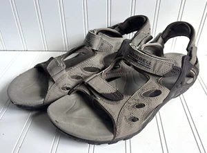 mens brown Merrell Continuum sandals vibram outdoor hiking sport 10 M - Picture 1 of 8