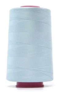 Hemline Overlocker & Sewing Thread 5000m, SKY BLUE, 100% Polyester - Picture 1 of 1