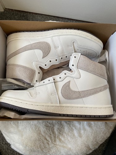 Nike Air Jordan Air Ship PE SP Tech grigio bianco DZ3497 100 taglia 6 5