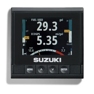 990C0-03C10 Suzuki Outboard SMIS Multifunction LCD Gauge Display  - Picture 1 of 5