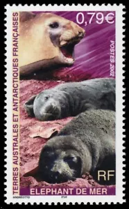 ANTÁRTIDA FRANCESA 313d - Elefante marino del sur "Mirounga leonina" (pb90505) - Imagen 1 de 1