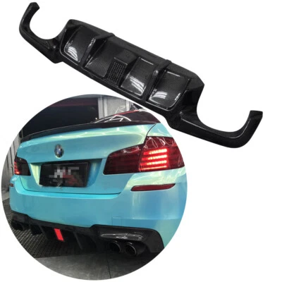PARA BMW F10 M5 ESTILO V FIBRA DE CARBONO PARACHOQUES TRASERO DIFUSOR LABIO INFERIOR + LÁMPARA PILOTO Foto 1 de 4