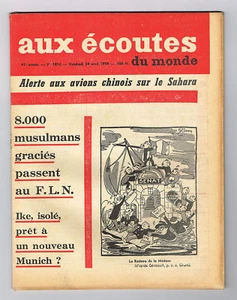 *** To listen to the world *** n° 1814 (24/04/1959) - 8000 Muslims pardoned F.L.N - Picture 1 of 2