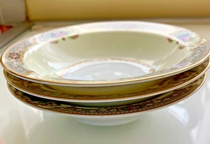3 Noritake Bowls Fruit/Dessert/Sauce Ardmore/Noritake #3066 Japan Discontinued - Picture 1 of 10