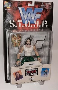Figura de acción WWF Jakks Bone Crunching Crush WWE STOMP 1997 Portland Wrestling - Imagen 1 de 6
