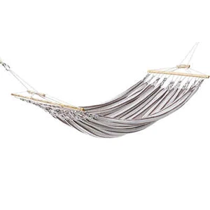 Chico Doppel-Stabhängematte wetterfest beige-braun / 2 Personen  350 x 190  P... - Picture 1 of 4