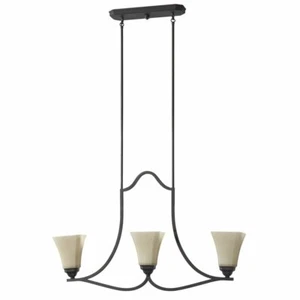 New Metropolitan G4639-BZ-I 3 light GU24 CFL Island Light - Picture 1 of 1