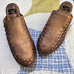 Freebird By Steven Women’s Size 9 Sofia Leather Brown Clogs Mules - Picture 1 of 16