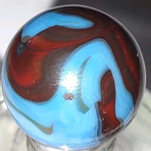S15 - D.A.S. " Blue Racer" Run Marble .72" - Picture 1 of 9