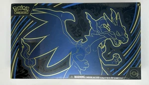 Pokemon Mega Charizard X Ultra Premium Collection Phantasmal Flames In Hand QTY - Picture 1 of 2