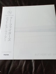 FOO FIGHTERS - BUT HERE WE ARE LTD WHITE VINYL LP WITH OBI - Picture 1 of 2