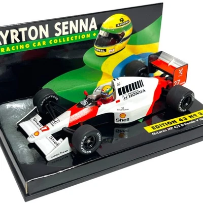 Modellino F1 Minichamps 1/43 McLaren MP4/5B Honda V10 Ayrton Senna #27 1990 - Immagine 1 di 4