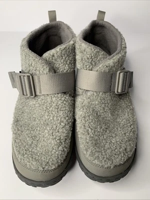 Zapatilla Chaco Ramble Pelusa Botín Sherpa Agarre Suelas de Tracción Para Hombres Talla 12 Gris Foto 1 de 4