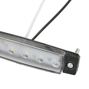 4x White Marine Led Utility Strip Light Waterproof 12-24V LED Courtesy Lights - Picture 1 of 24