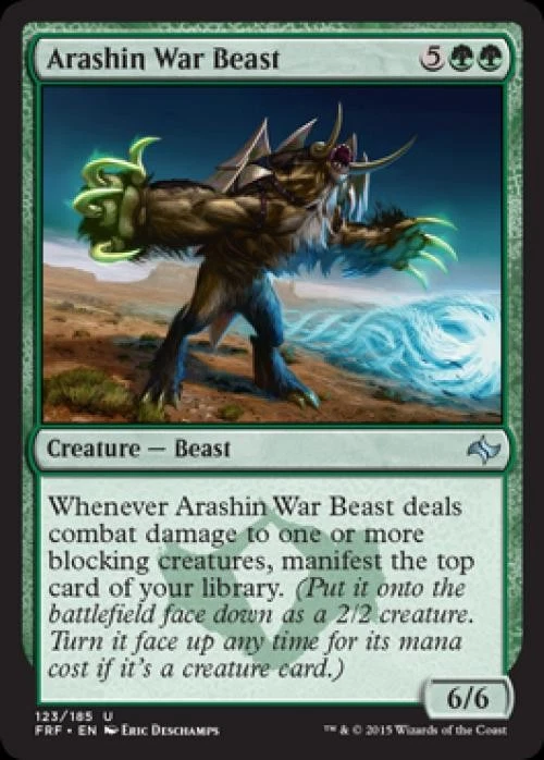 Arashin War Beast - Medium Play MTG Fate Reforged - Image 1 of 1