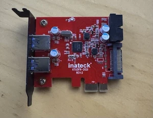 Inateck KTU3FR-2021 PCI Express x1 USB 3.0 Expansion Card - Picture 1 of 2
