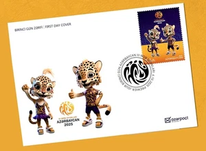 Azerbaijan 2025 * 3rd CIS Games in Azerbaijan * SPORT * FDC - Picture 1 of 2