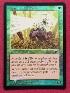 Magic The Gathering LEGIONS FOIL PATRON OF THE WILD green card MTG - Picture 1 of 2