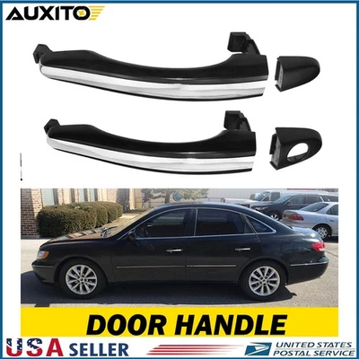 Внешняя дверная ручка передняя задняя L для Hyundai Azera 3,8 л 06-11 грунтовка пластик H - Изображение 1 из 4