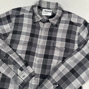 Mountain Khakis Pearl Street Flannel Shirt Mens L Classic Fit L/S Button Front - Picture 1 of 9