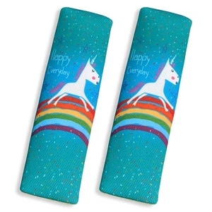 2 Stück Gurtpolster Kinder, Kinder Auto Gurtpolster Gurtschoner Gurtpolster mit  - Bild 1 von 7