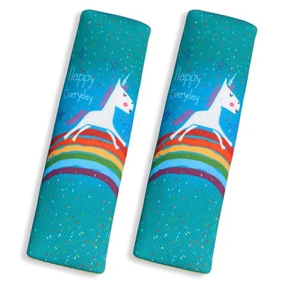 2 Stück Gurtpolster Kinder, Kinder Auto Gurtpolster Gurtschoner Gurtpolster mit  - Bild 1 von 4