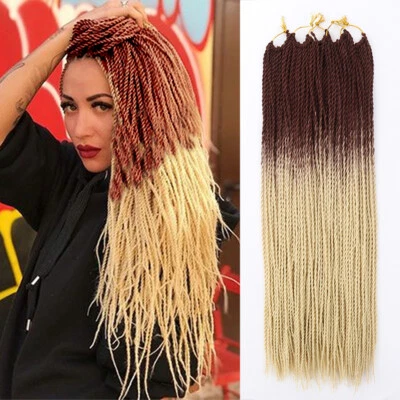Extensiones de cabello trenzado trenzas trenzadas senegalesas de 24" Foto 1 de 4