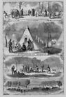 CIVIL WAR HISTORY ELLSWORTH NEW YORK FIRE ZOUAVES CAMP TENTS COOKING RATIONS